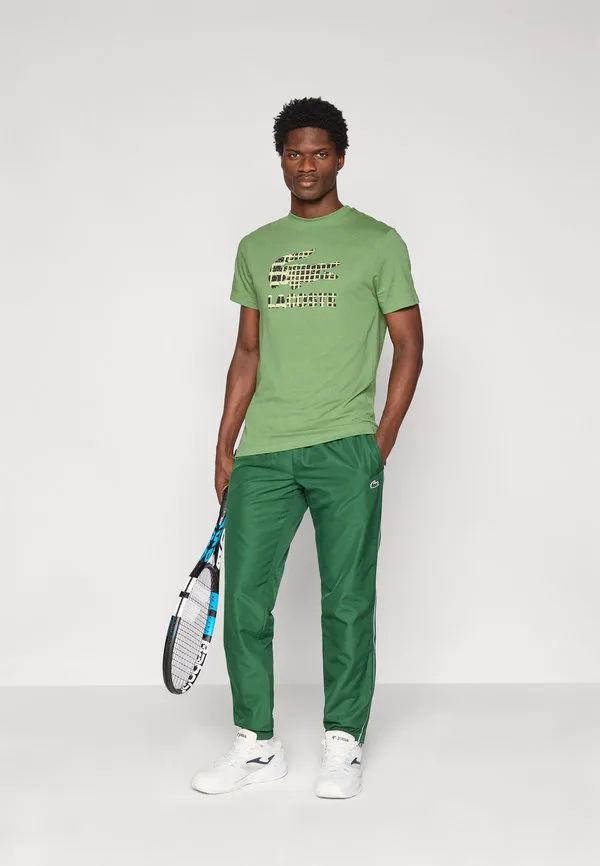 Теннисные спортивные штаны Lacoste Sport, Green — фото 2