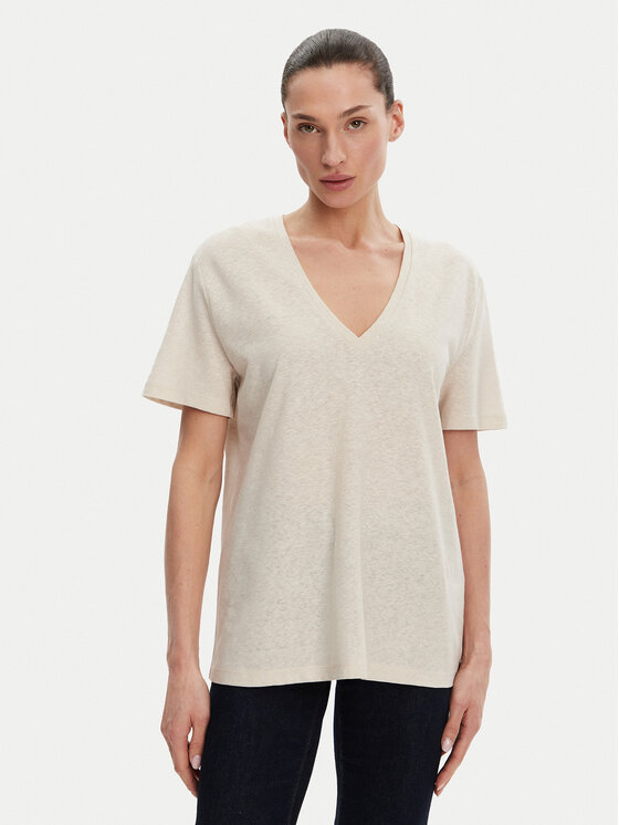 

Футболка обычного кроя 53-2148-611 Access Fashion, бежевый