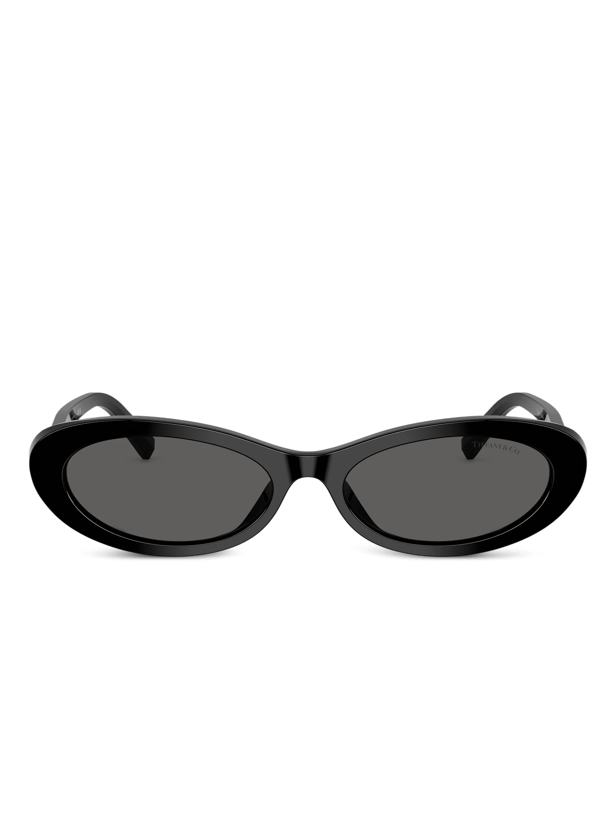 

Солнцезащитные очки в овальной оправе Tiffany & Co Eyewear, черный