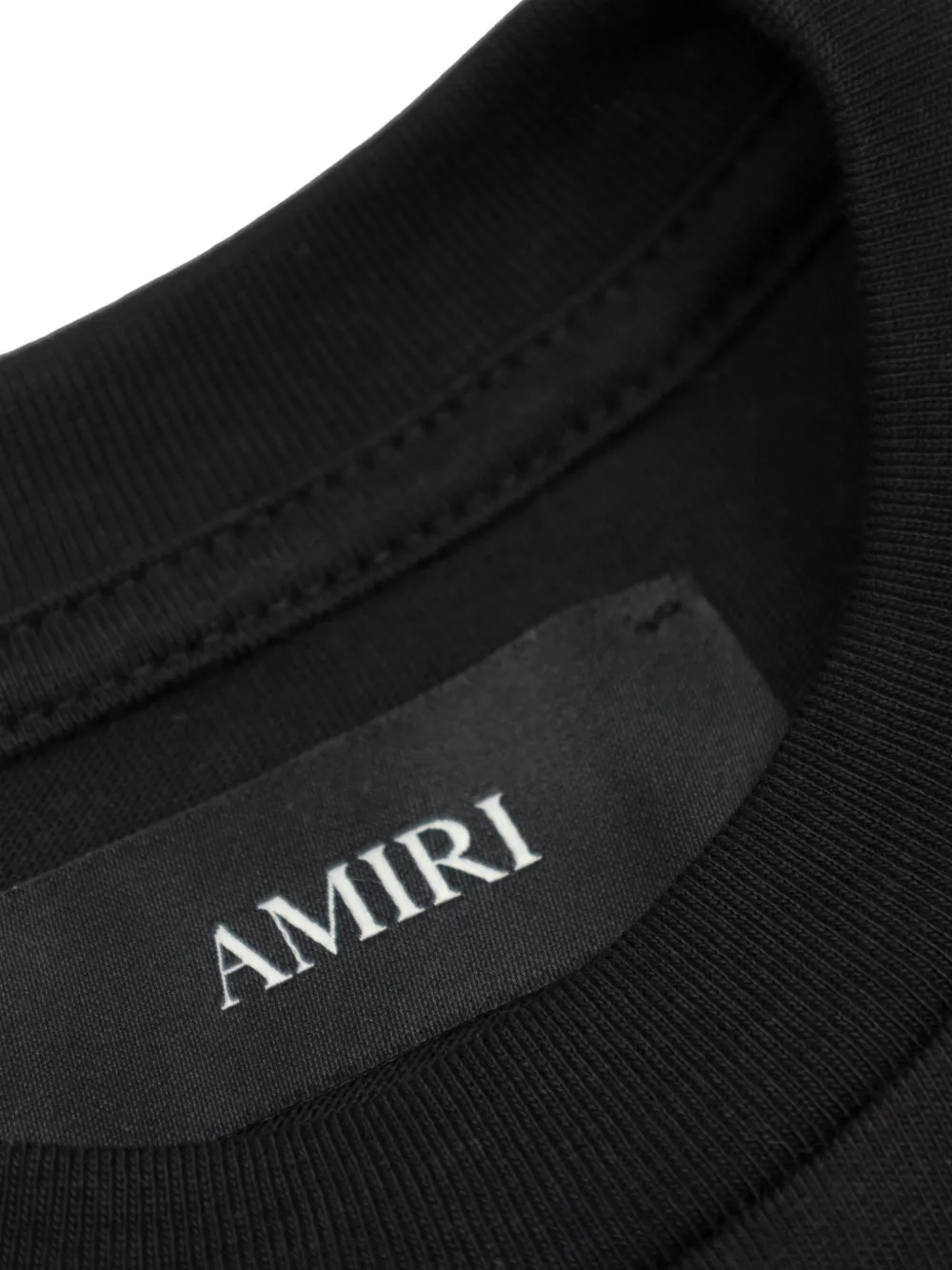 Футболка с принтом Amiri Kids, черный — фото 3