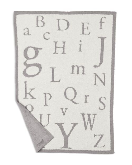 

Одеяло CozyChic ABC - Детское BAREFOOT DREAMS, цвет Gray
