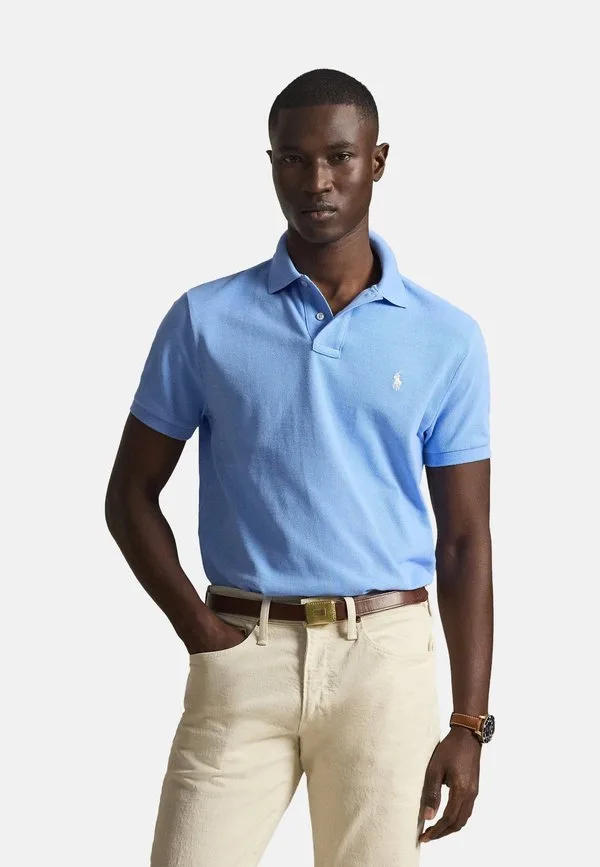 Sskccmslm1Триконная рубашка поло с коротким рукавом Polo Ralph Lauren, Azul