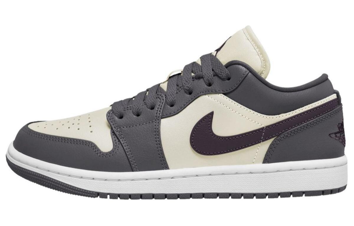Jordan Air Jordan 1 винтажные баскетбольные кроссовки женские, Темно-серый
