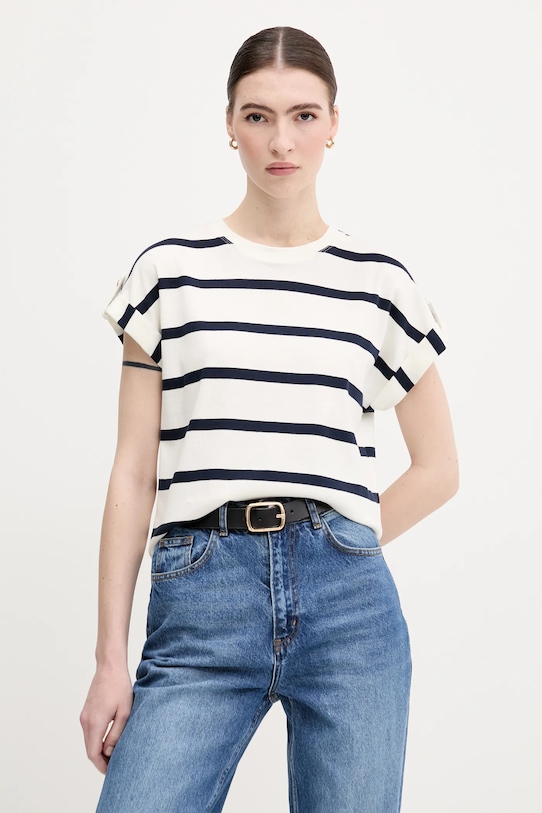 

Хлопковая футболка Tommy Hilfiger, белый