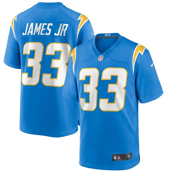 

Мужская игровая футболка Derwin James Powder Blue Los Angeles Chargers Nike