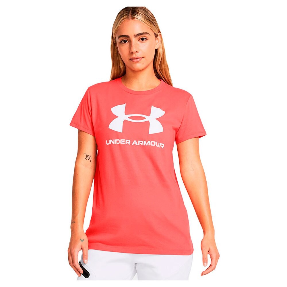 

Футболка с коротким рукавом Under Armour SportStyle Logo, оранжевый