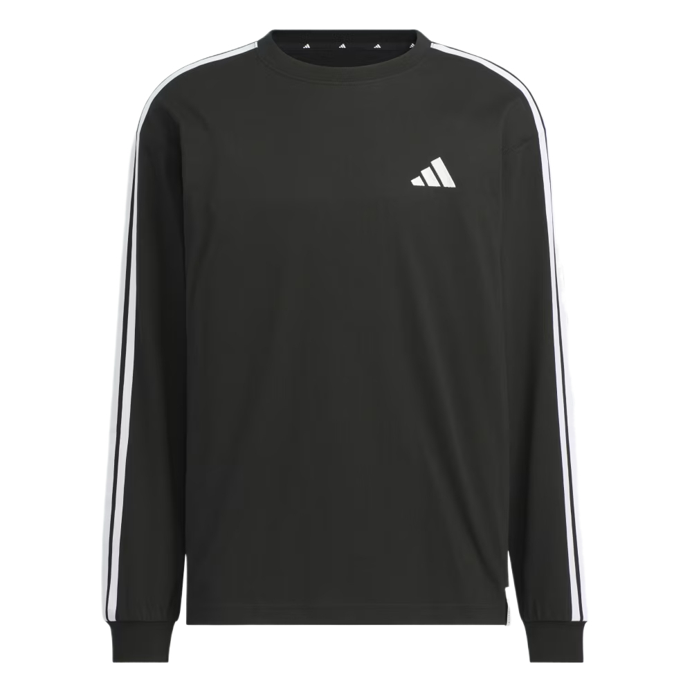 

Adidas Свитшот мужской черный с круглым вырезом Moderate Regular