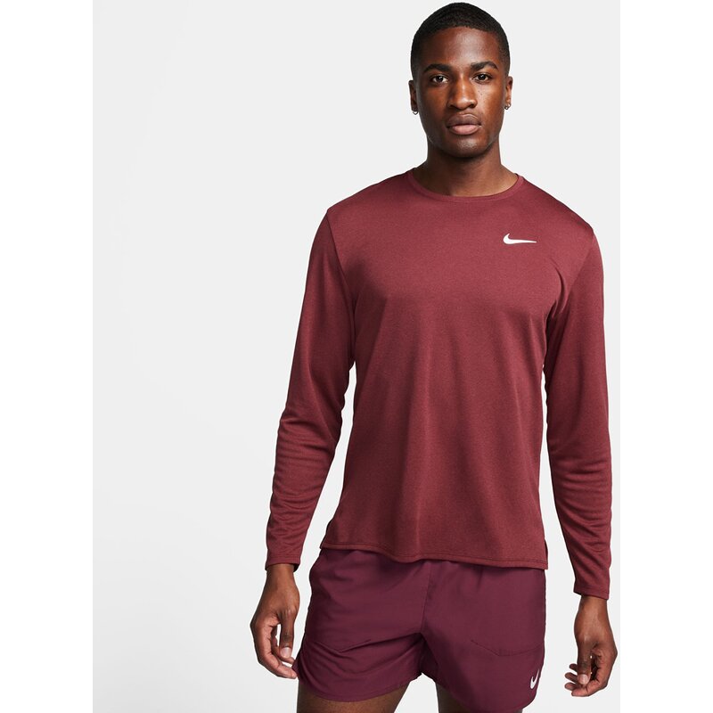 

Sweatshirt m nk df uv miler top ls Nike, мультиколор