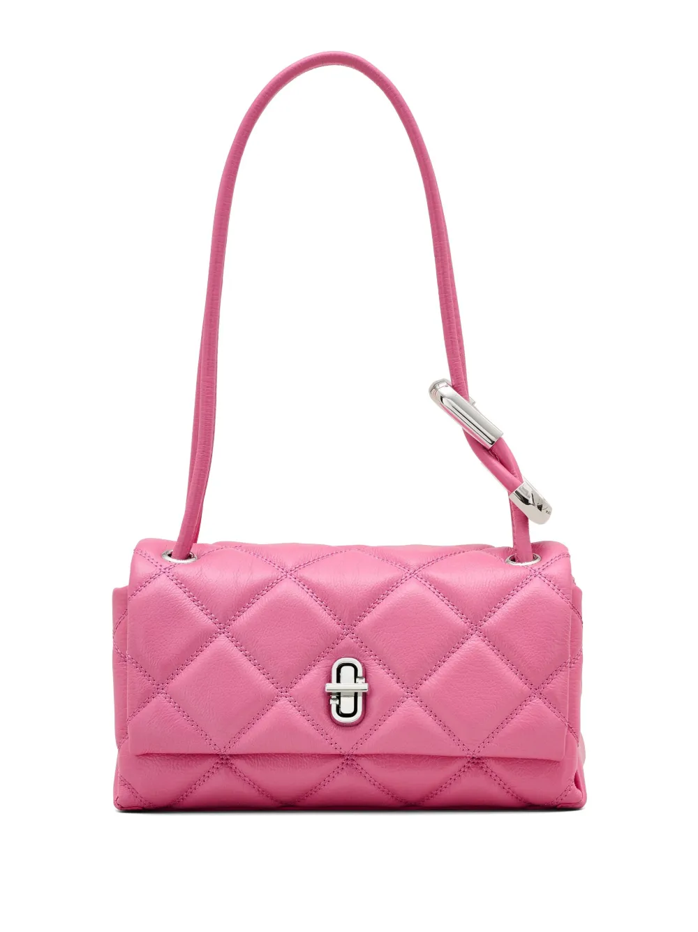 

Стеганая мини-сумка на плечо The Dual MARC JACOBS, розовый