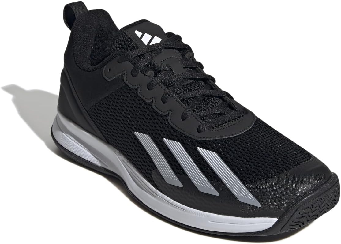Мужские теннисные кроссовки adidas Courtflash Speed, белый/черный — фото 2