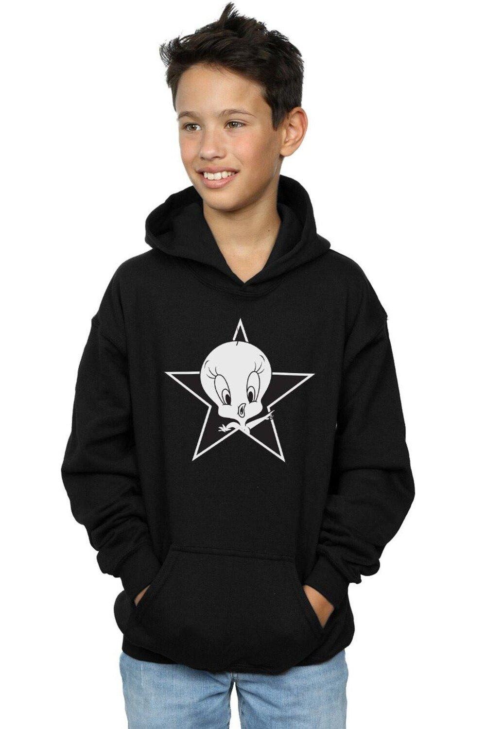 

Толстовка Tweety Pie Mono Star Looney Tunes, черный