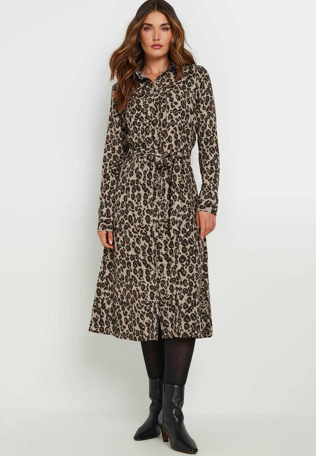 

Платье-рубашка LEOPARD PRINT Long Tall Sally, коричневый