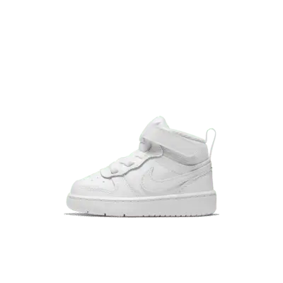 

Кроссовки Nike Court Borough Mid 2, цвет White/White/White