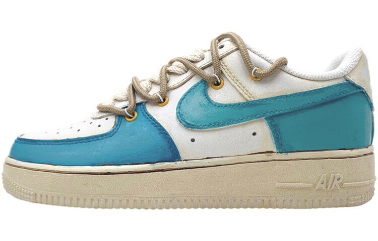 

Кроссовки для скейтбординга Air Force 1 женские с низким верхом, синие/зеленые Nike, Зеленый, Кроссовки для скейтбординга Air Force 1 женские с низким верхом, синие/зеленые Nike