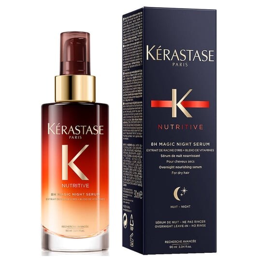 

Питательная ночная сыворотка для сухих волос 90мл Kérastase Nutritive 8H Magic Night Serum, Kerastase
