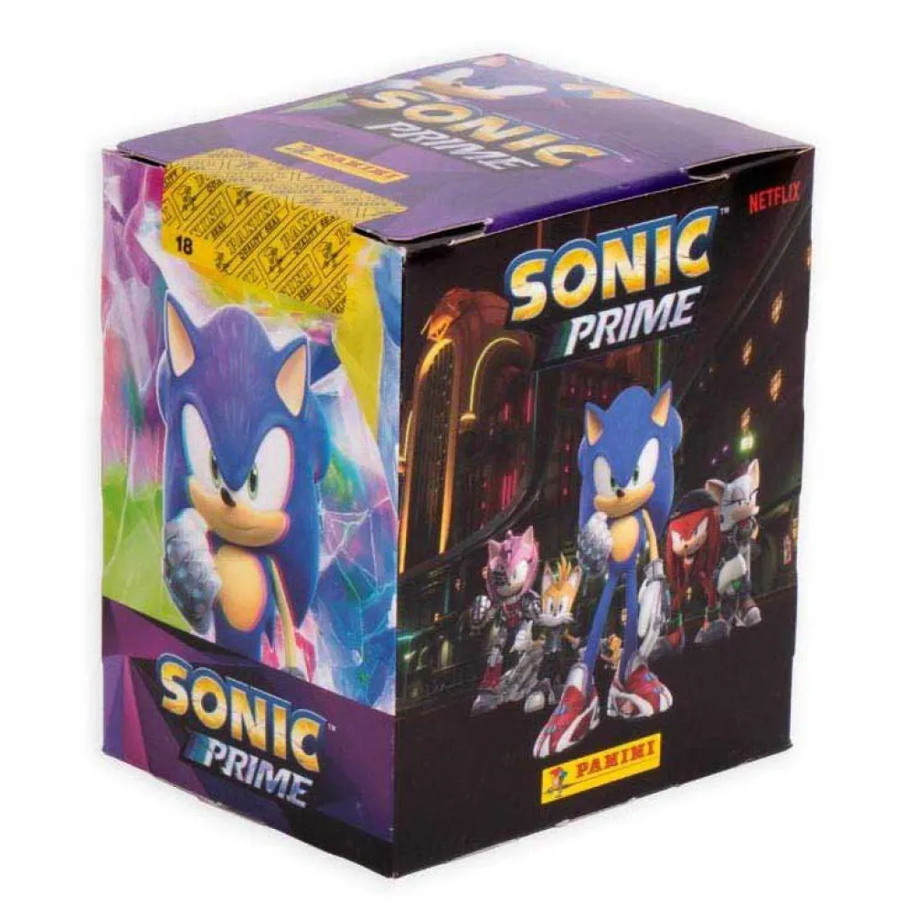 

Набор из 50 пачек Panini Sonic Prime на английском языке, мультиколор