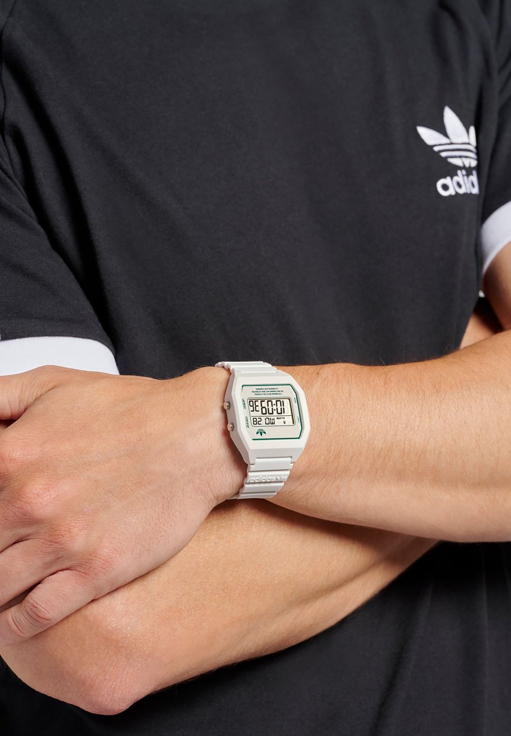 

Цифровые часы TESSYE Adidas Originals, белый
