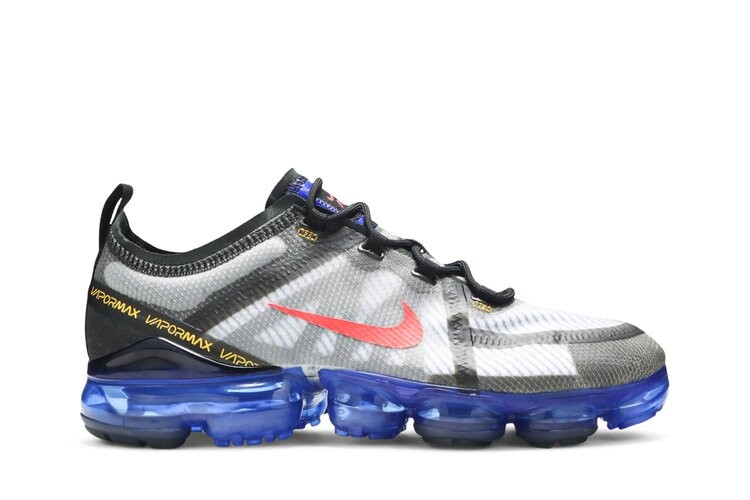 

Кроссовки Nike Air VaporMax 2019 'Black Hyper Blue', черный