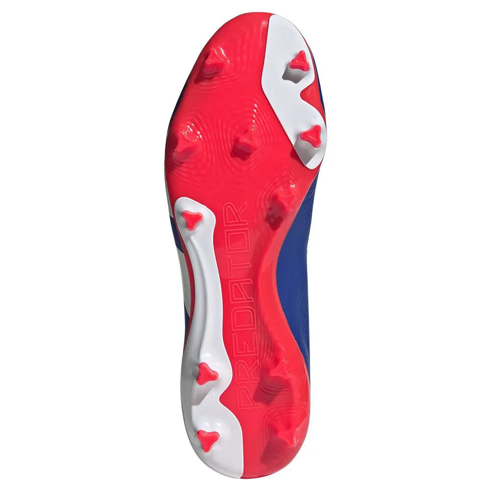 Футбольные бутсы adidas Predator League Laceless FG, красный — фото 2