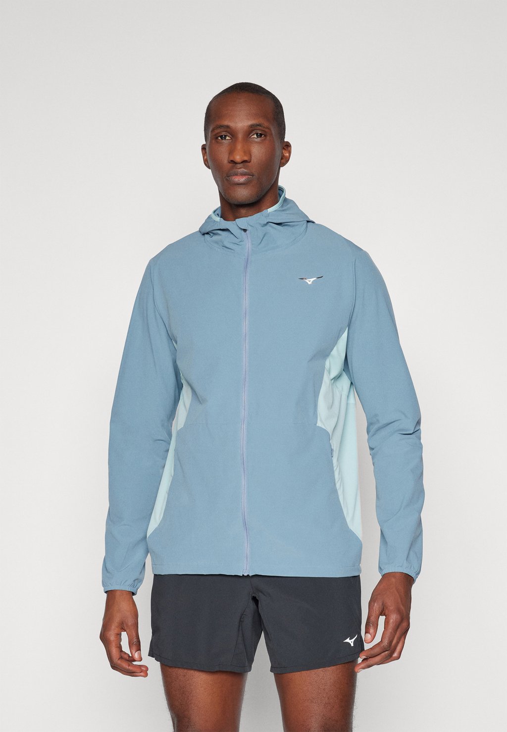 

Куртка для бега ALPHA JACKET Mizuno, синий