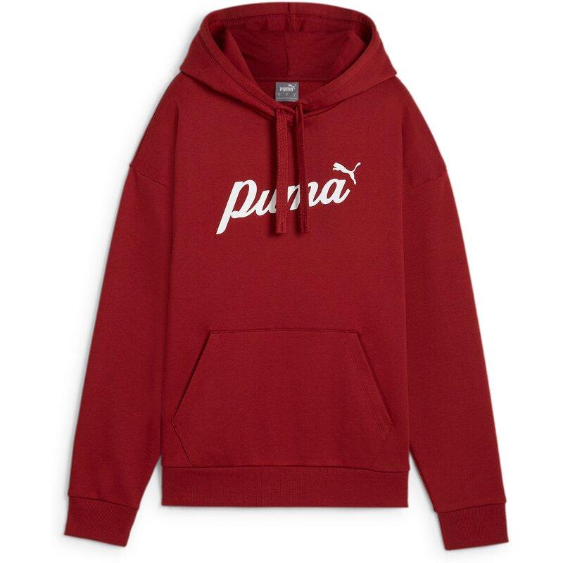 

Толстовка с капюшоном ess+ script FL Puma, белый