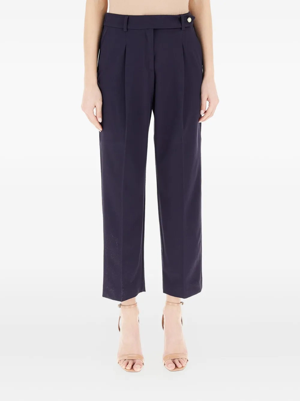 

Брюки со складками спереди Pennyblack, синий