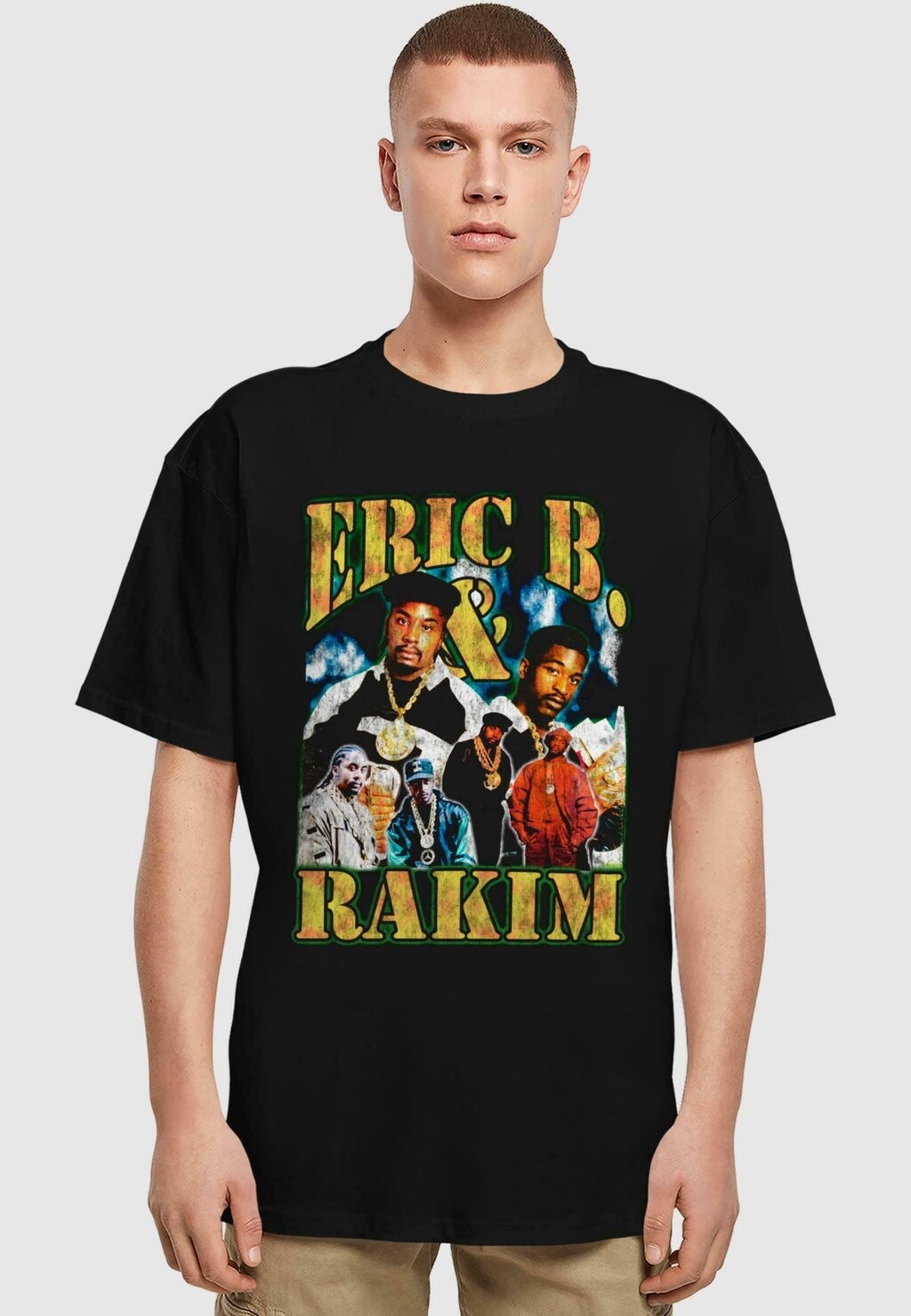 

Футболка с принтом ERIC B & RAKIM GROUP BOOTLEG TEE Merchcode, черный