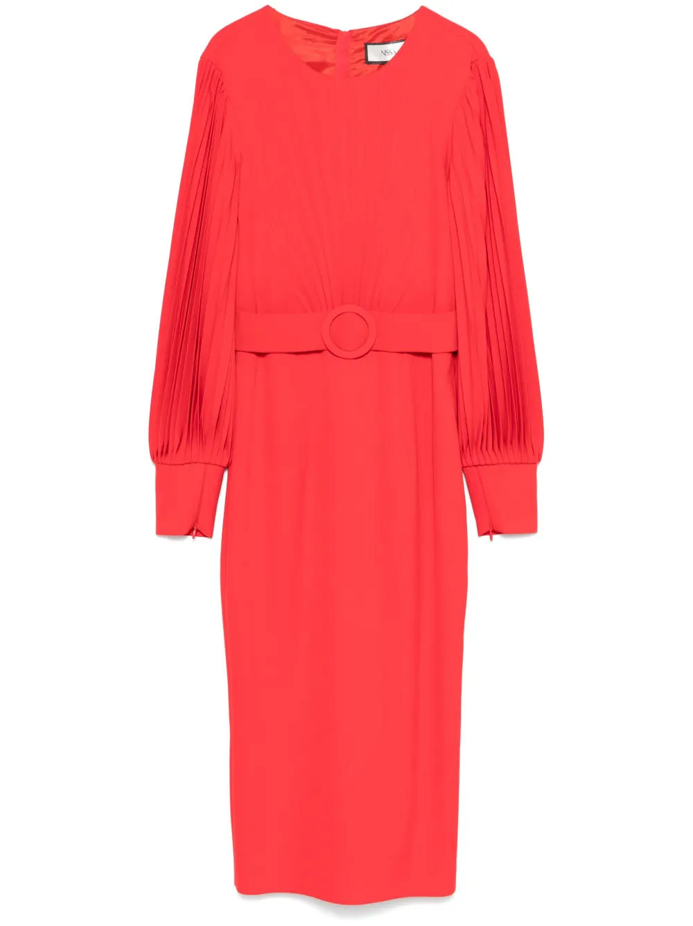 

Платье миди с поясом Nissa, красный