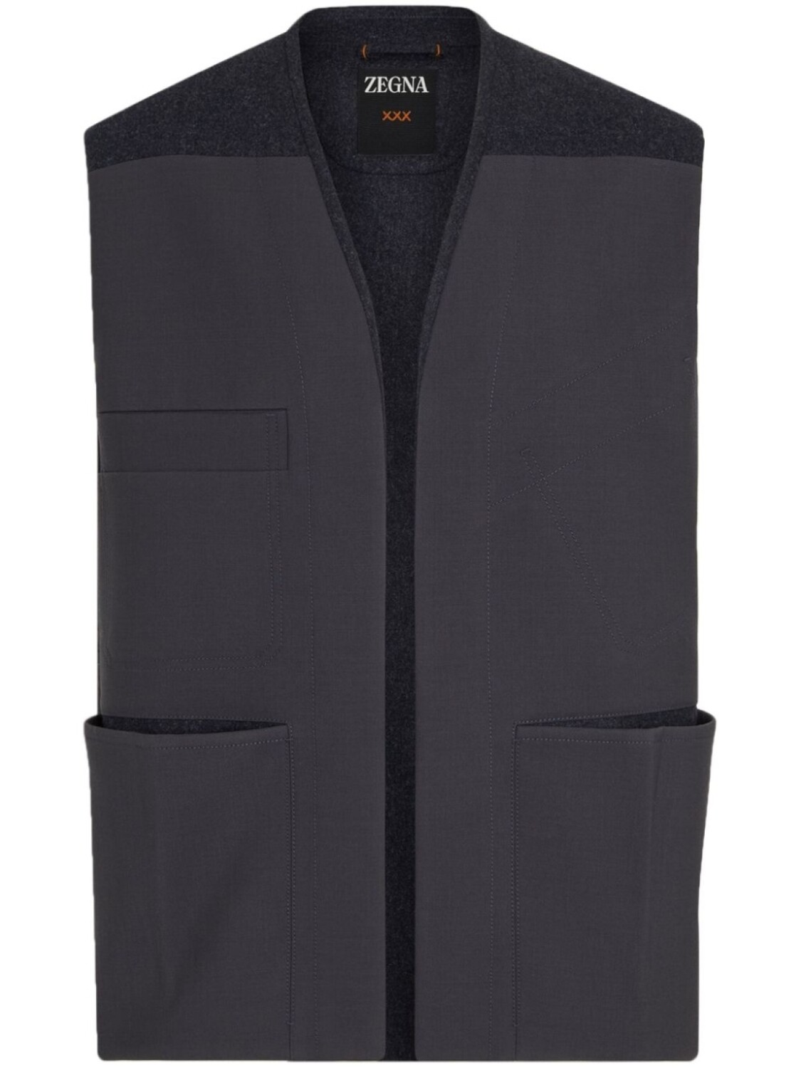 

Жилет со вставками Zegna