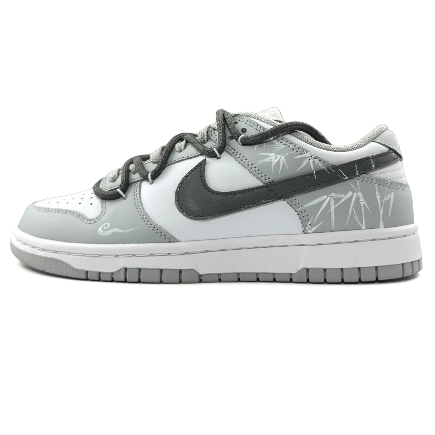 

Кроссовки для скейтбординга Dunk Bamboo Shadow Breeze, износостойкие, светло-серые, мужские Nike, Light Gray