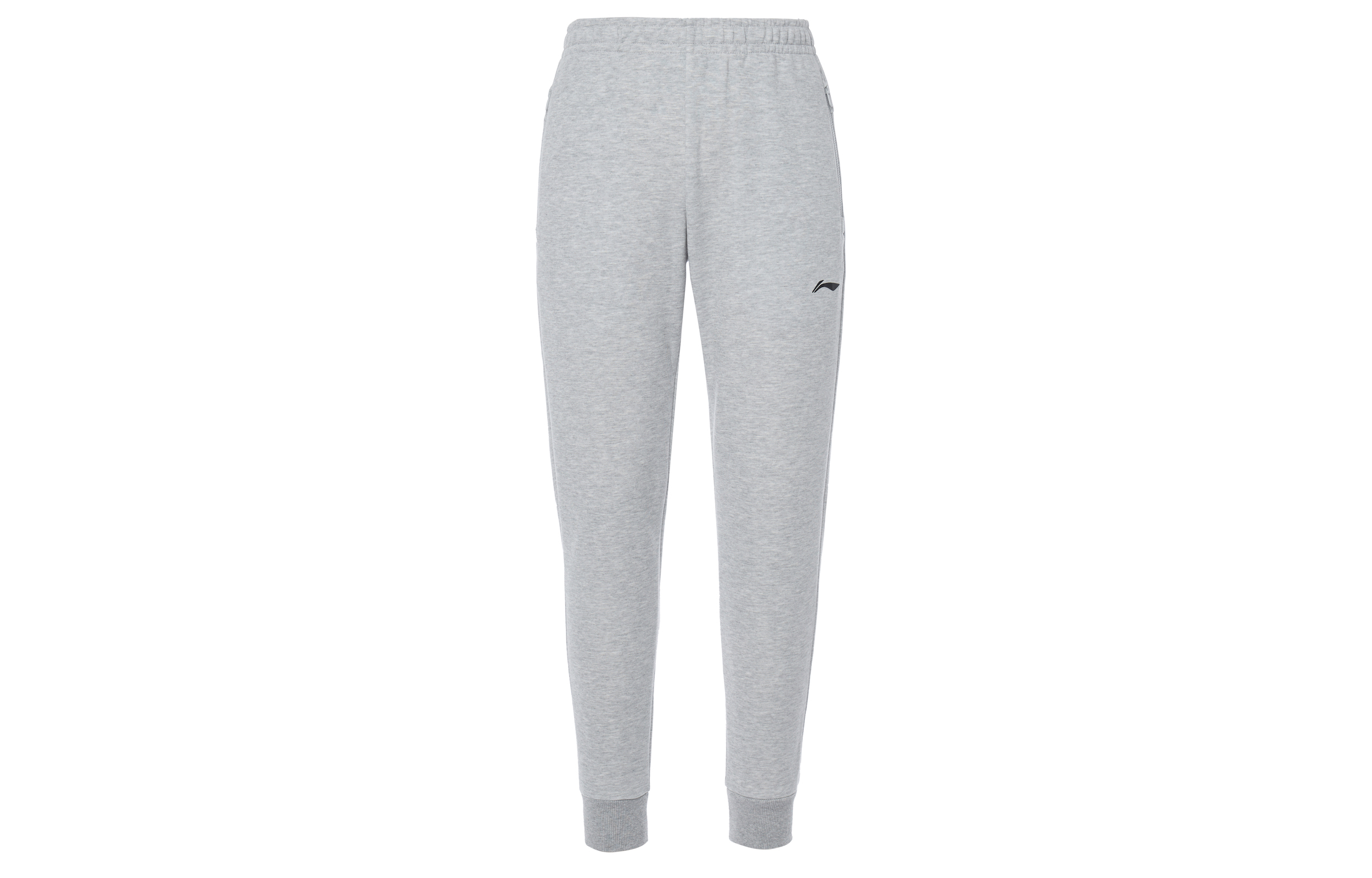 

Трикотажные спортивные брюки LiNing, мужские, светло-серые, Light Gray-Comes with Socks