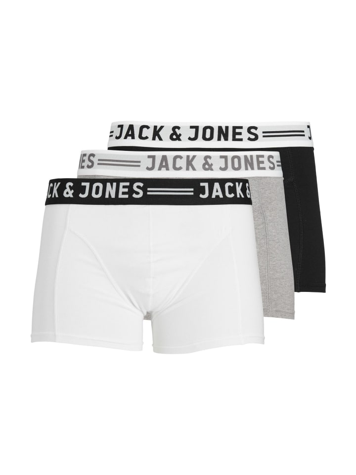 

Трусы боксеры Jack & Jones Boxershorts 'SENSE', светло-серый