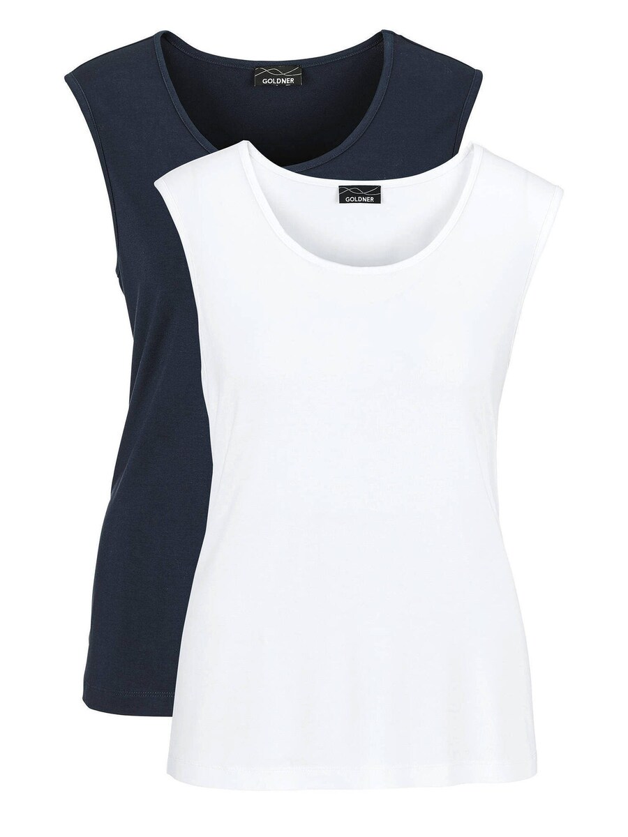 

Топ Goldner, цвет marine blue/White