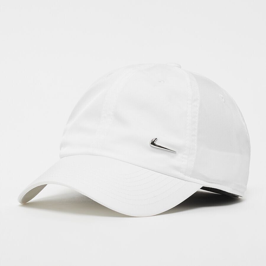 

Кепка Dryfit Club U CB Swoosh NIKE, цвет white/metallic silver
