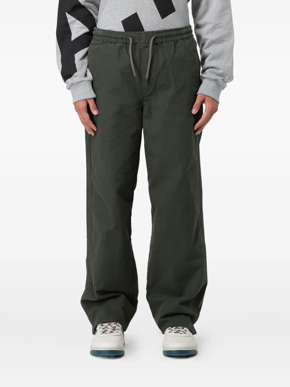 

Брюки на кулиске A.P.C., зеленый