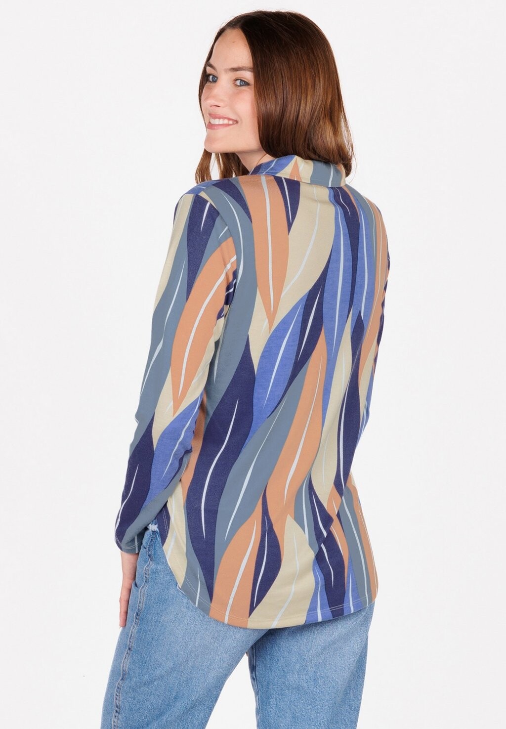 

Рубашка поло WB TRAIL VNECK Key Largo, синий