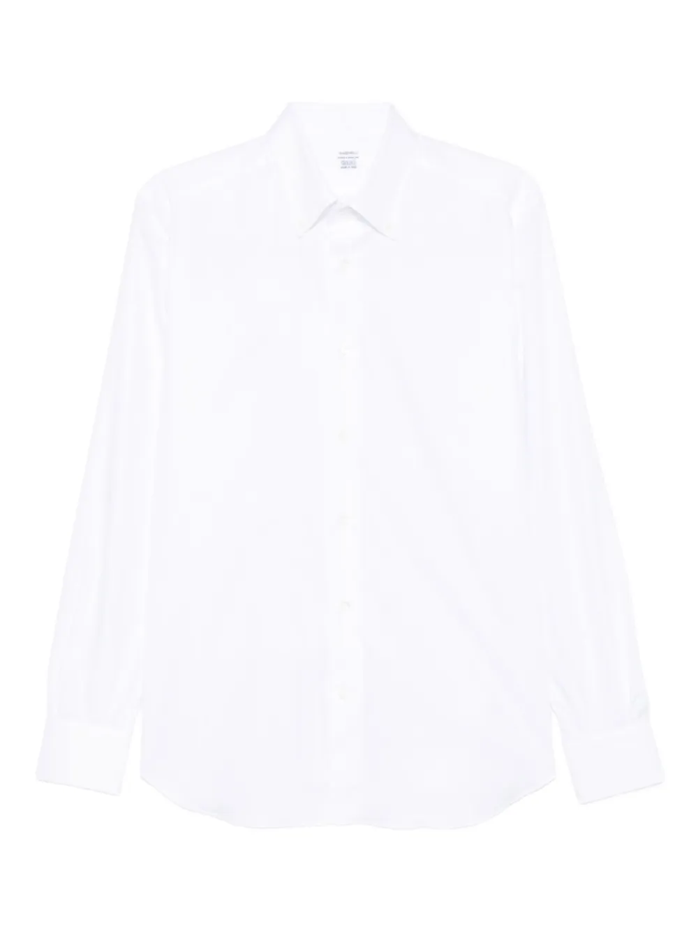 

Рубашка из хлопка с длинными рукавами Mazzarelli, белый
