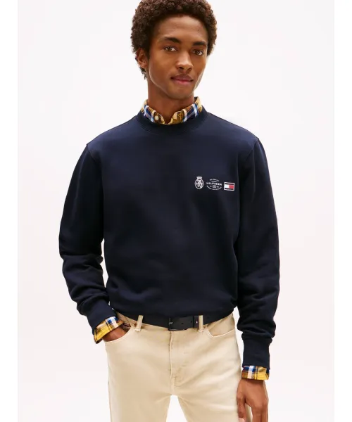 

Толстовка Relaxed fit Tommy Hilfiger, синий