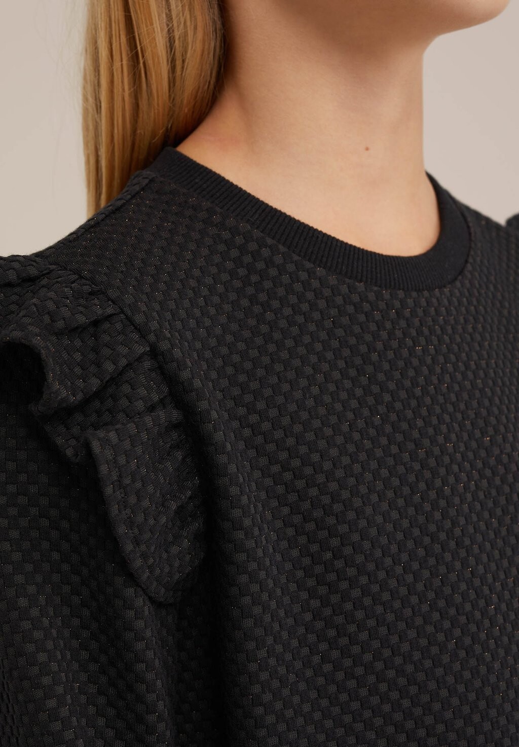 

Дневное платье WE Fashion, черный