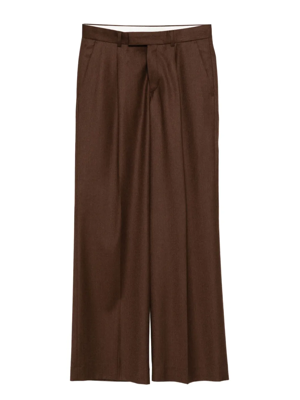 

Брюки из вирджинской шерсти SANDRO, коричневый