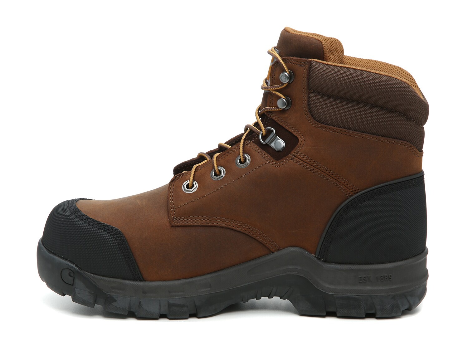 Ботинки Carhartt повседневные из водонепроницаемой кожи, темно-коричневый — фото 3