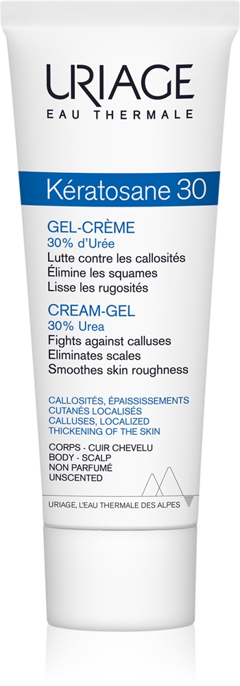 

Увлажняющий гель-крем Kératosane 30 cream-gel Uriage, 75 мл