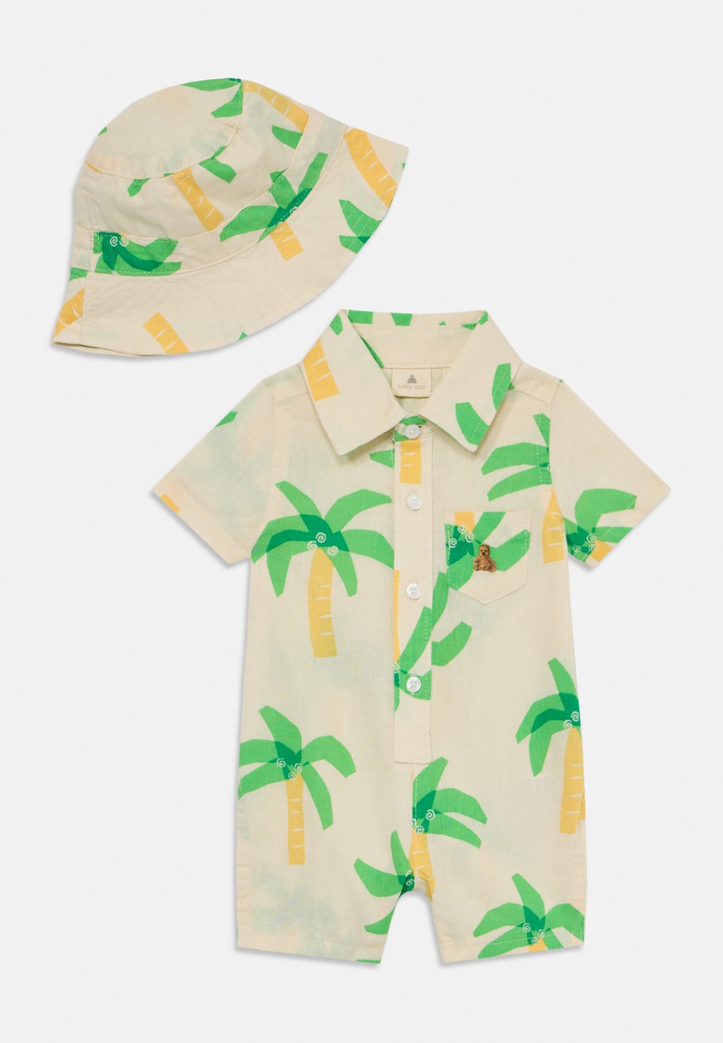 

Комбинезон HAT BABY UNISEX SET GAP, бежевый