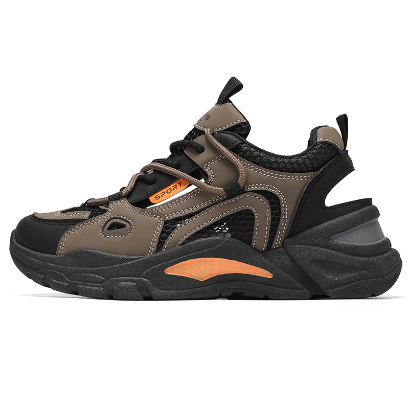 

Сандалии детские износостойкие противоскользящие для подростков FIRS Kids, черный