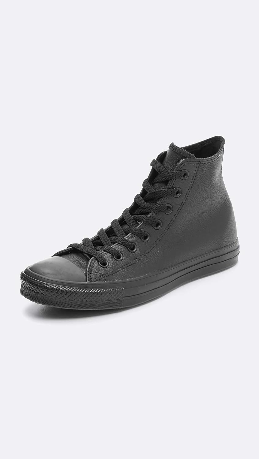 Кроссовки Converse Unisex Adult Chuck Taylor All Star с высоким кожаным верхом, черный — фото 2