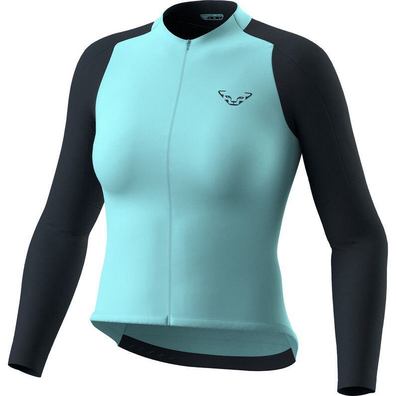 

Женский трикотаж Ride Light L/S FZ Dynafit, синий