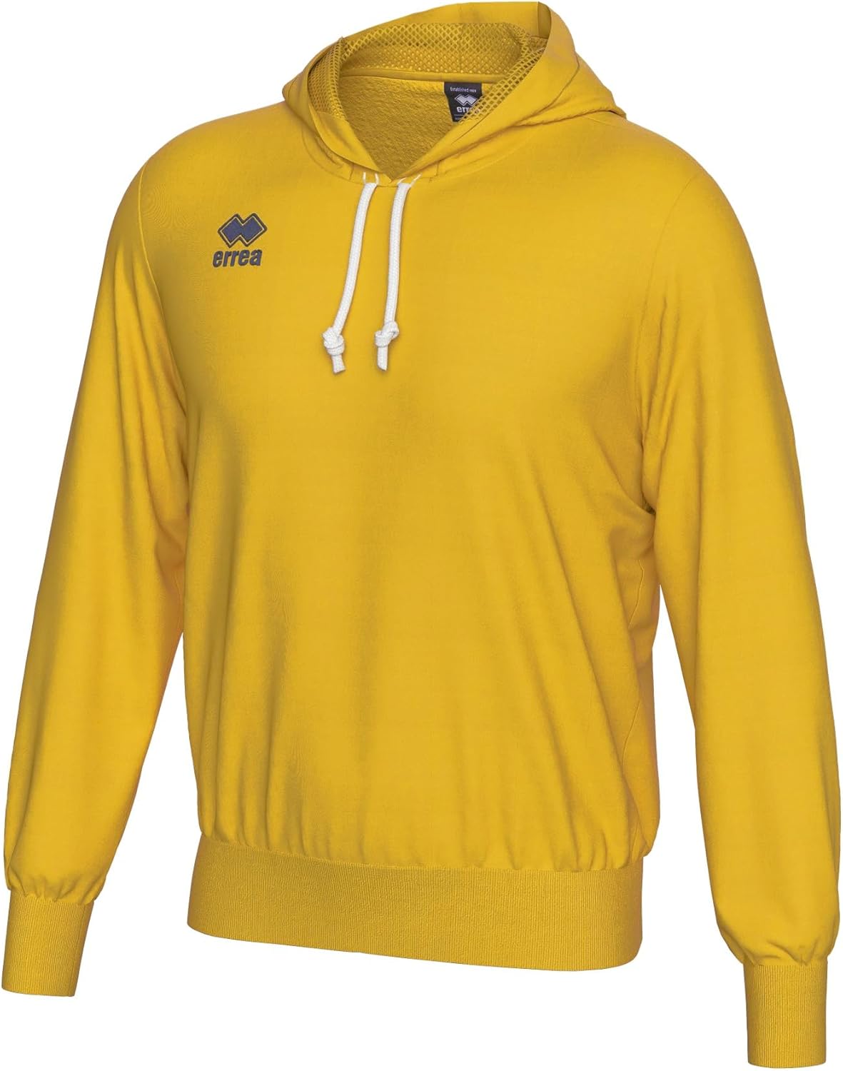 

Худи унисекс ERREA, ткань JONAS, ветрозащитная, рукава и низ в рубчик, капюшон на шнуровке с сетчатой подкладкой, желтый
