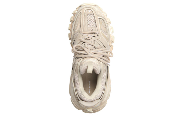 Кроссовки track 1.0 sneakers 'faded beige and white mesh and suede like fabric' Balenciaga, бежевый — фото 4