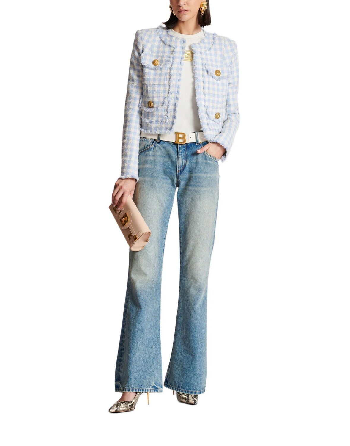 

Блейзер Balmain, синий