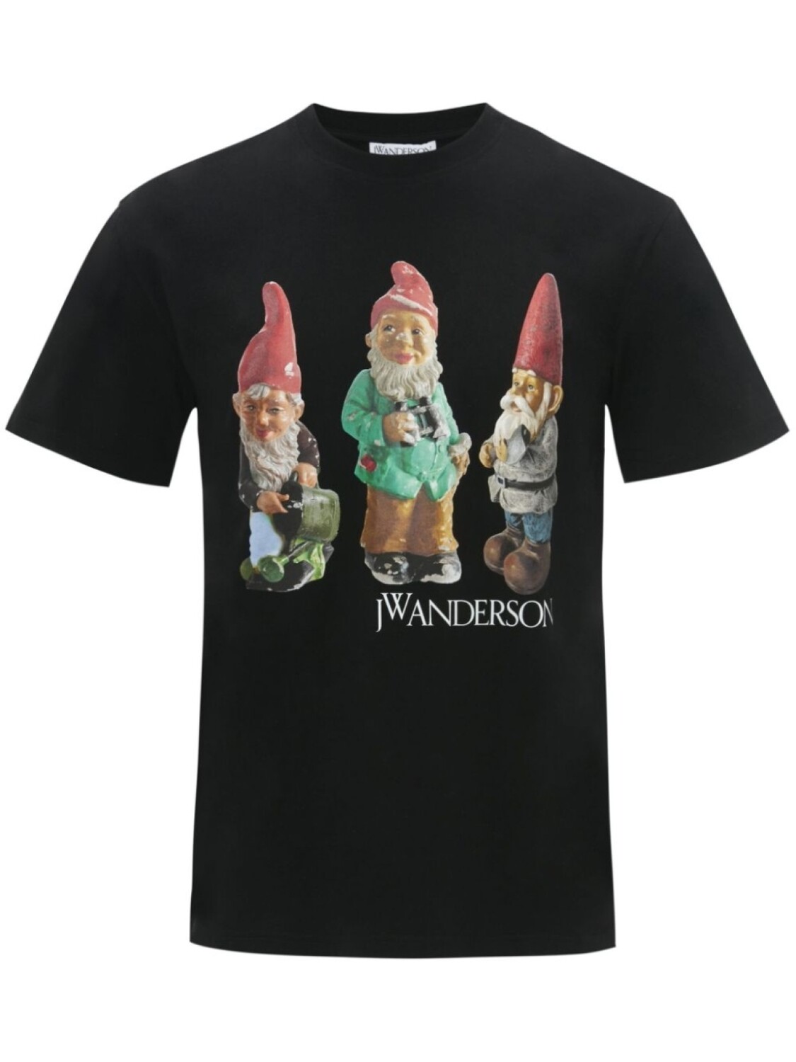 

JW Anderson футболка с принтом Gnome Trio, черный